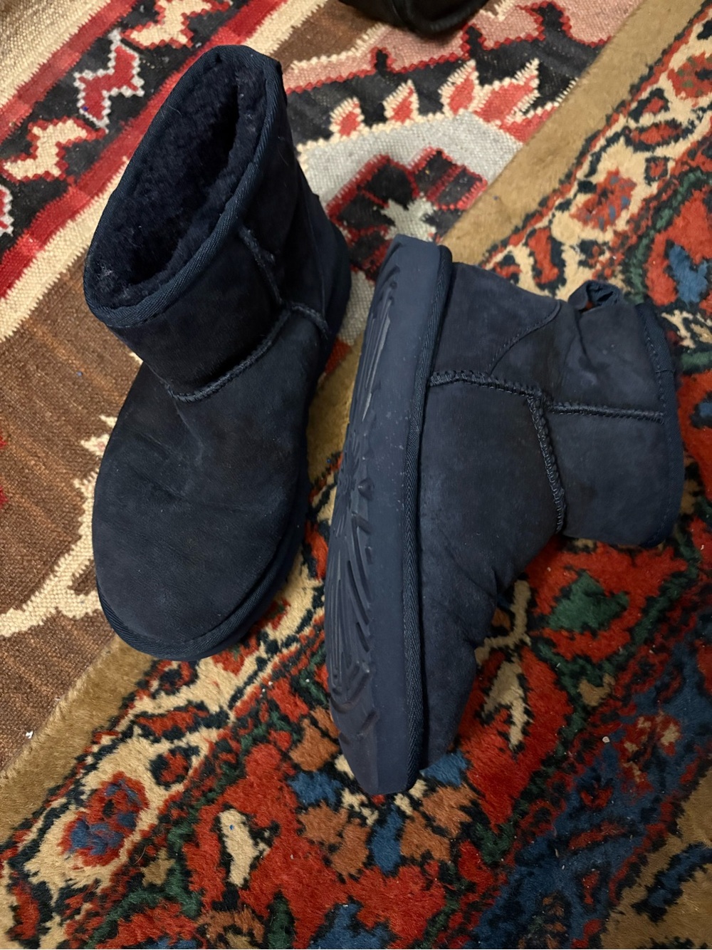 Ugg Navy Short Winter Boots - Plush Lined Comfort